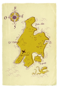 "La isla del tesoro: El mapa del tesoro"