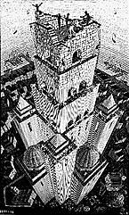 Tower of Babel 1928 woodcut