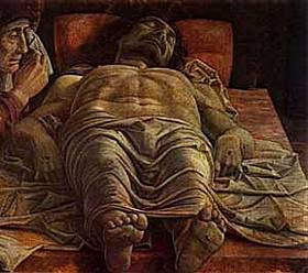 Cristo muerto, Mantegna.