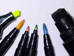 Imagen de rotuladores con distintos gruesos y colores