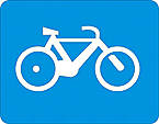 Pictograma "carril bici".