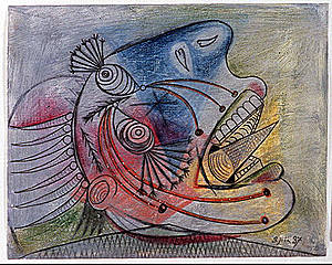 Obra de Pablo Picasso, Cabeza llorando