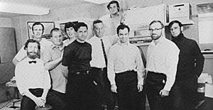 El equipo de trabajo responsable de ARPANET.