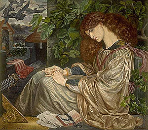 La Pia de Tolommei, obra de Dante Gabriel Rossetti.