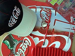 Regalos Publicitarios de la compañía Coca-Cola.