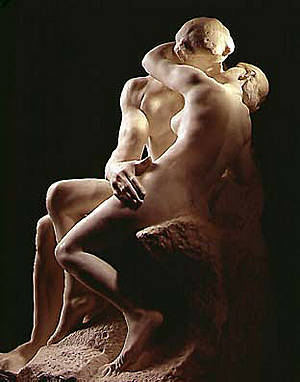 El beso. Auguste Rodin, 1888 - 1889, mármol