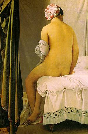 Ingres: The Valpincon Bather. Louvre, Paris
