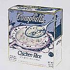 WARHOL ANDY Campbell's Chicken Rice Soup Box Galerie Thaddaeus Ropac .