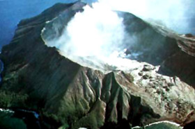 Imagen Real de un volcán.
