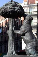 Símbolo de la Comunidad de Madrid. El oso y el madroño.