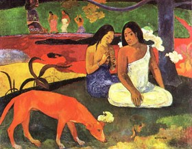 Obra de Paul Gauguin. Arearea.