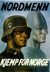 Carteles de propaganda nazi de la 2ª GM.