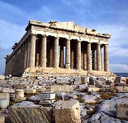 Templo del Partenón. Athenas. (Grecia).