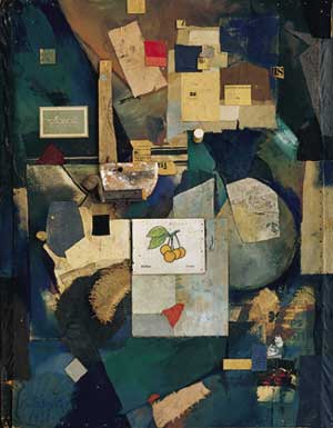 1 - Kurt Schwitters. Merz Picture 32A (The Cherry Picture). http://moma.org/collection/depts/drawings/blowups/draw_015.html.