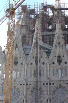 Sagrada Famlia de Gaudí. Barcelona. Banco imágenes de CNICE