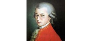 Wolfgang Amadeus Mozart, posthumous portrait by Krafft, 1819