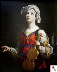 Santa Cecilia, por Guido Reni, 1606 