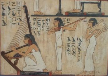 Instrumentos en Egipto