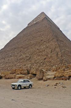 Pirámides de Giza en El Cairo, Egipto