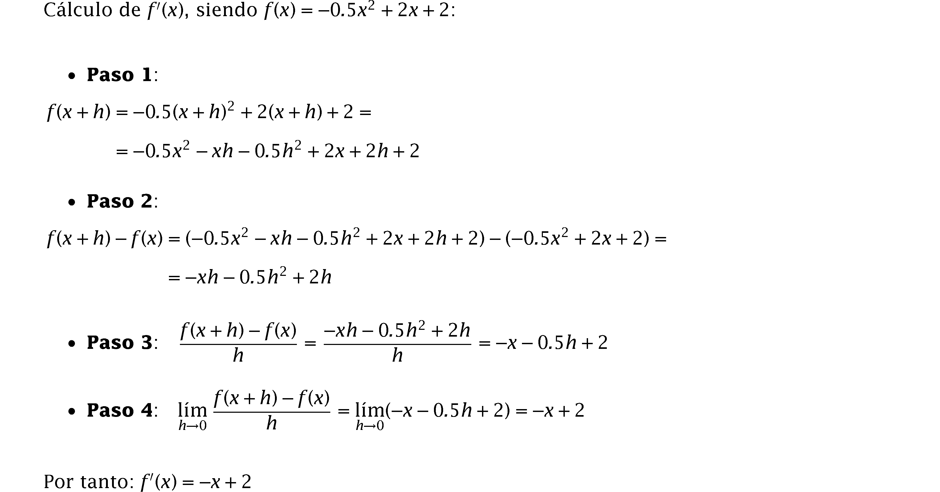 Como Calcular Derivadas Utilizando Uma Tabela De Deri 1080