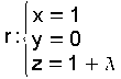 ecuacións paramétricas