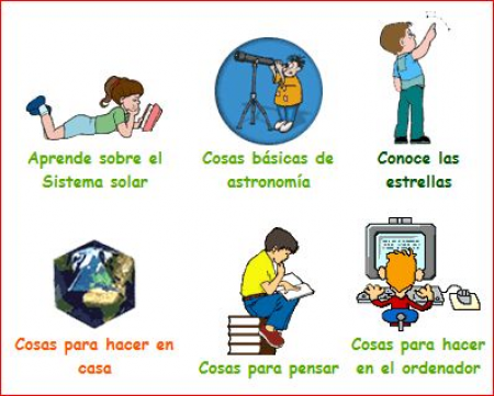 Shipley Matemático secuestrar Astronomia para niños | rTIC para Ceuta y Melilla