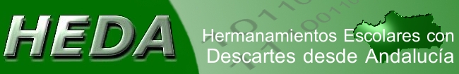 Hermanamientos Escolares con Descartes desde Andaluca