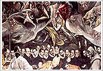 Entierro del Conde de Orgaz (siglo XVI), El Greco. Iglesia de Santo Tomé, Toledo 