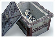 Caja de una tumba de Galera (Granada) (siglo IV a.C.), Museo Arqueológico Nacional