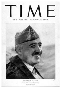 Francisco Franco (27/03/1939). Revista Time