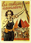 Les milicies us necesiten (1936), Cristóbal Arteche para Frente Popular 