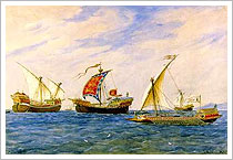 Naves europeas de los siglos XII al XVI  (siglo XIX), Monleón y Torres. Museo Naval de Madrid 