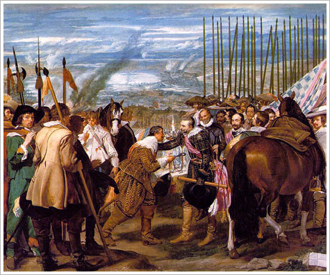 La rendición de Breda, Diego Velzquez. Museo del Prado 