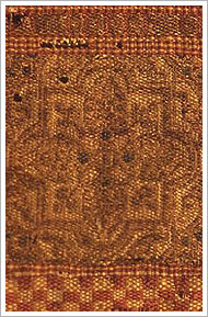 Tejido de etapa nazarí (siglos XIII-XV), Museo Arqueológico Nacional (Madrid)