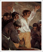 Detalle El tres de mayo de 1808 (1814), Francisco de Goya y Lucientes. Museo Nacional del Prado