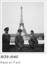 Adolf Hitler en Paris (23/06/1940). National Archives an Records Administration of the United States