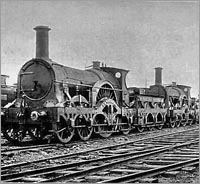 Grandes locomotoras ferroviarias occidentales de vapor (1892). The glories of the Railway (1911)