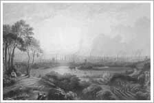 Panorámica de Manchester (1840), Edward Goodall