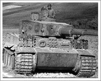 Panzer VI Tigre en Túnez (1943). National Archives an Records Administration of the United States