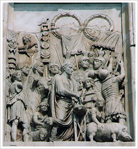 Arco de Constantino. María J. Fuente (col. particular, 2001)