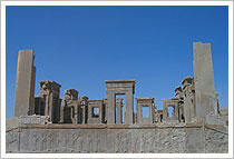 Palacio de Jerjes, Persépolis. Banco de imágenes del ISFTIC