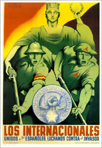 Homenaje a las Brigadas Internacionales (1937), Parrilla. Sindicato de Profesionales de las Bellas Artes (UGT) de Madrid