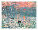 Impresión atardecer (1872), Claude Monet. Musée Marmottan
