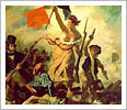 Libertad guiando al pueblo (1830), Eugéne Delacroix. Musée du Louvre