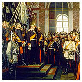 Proclamación del Imperio alemán en el Palacio de Versalles (1871), Anton Von Werner