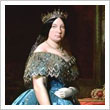 Reina Isabel II (1855-1865), Federico de Madrazo y Kuntz. Instituto Cervantes de Roma