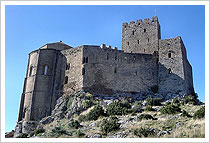 Castillo de Loarre (Huesca). Banco de imágenes del ISFTIC