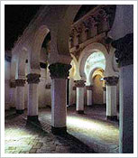 Sinagoga de Santa María la Blanca (Toledo). María J. Fuente (col. particular, 2004)