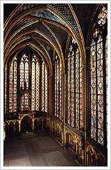 "Interior de Sainte Chapelle" (Pars)