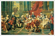 Familia de Felipe V (1722-1723), Jean Ranc. Museo Nacional del Prado
